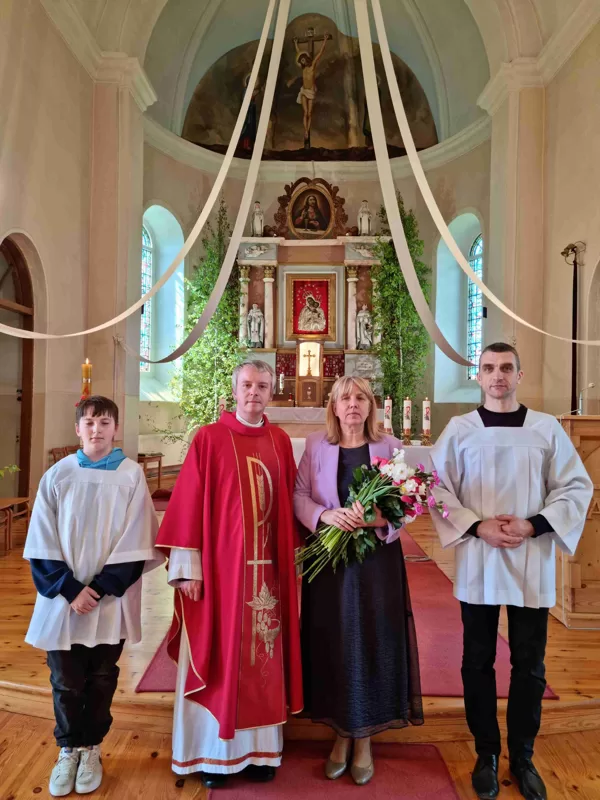 Svētā Gara nosūtīšanas svētki. Ērģelnieces Lolitas jubileja.